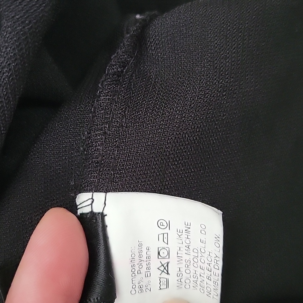 Shein 4x (fits like 2x) Black Corduroy Dress - Picture 3 of 4